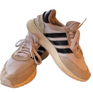 Adidas Iniki 5923 Runners - White with Black Stripe - US Mens 5.5 / Womens 7.5
